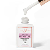 Cre8tion Gel Collection - Overlay/ Brush on Builder 0.5oz 02 Milk Teeth