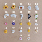 Cre8tion Handmade Acrylic Flowers 2 pcs