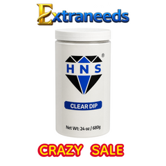 HNS CLEAR DIP NAIL POWDER 24 OZ