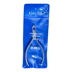 KIM TIEN NAIL NIPPERS STAINLESS STEEL CUTICLE ( D 01 )