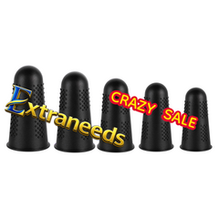Professional Textured Rubber Finger Cots for Nail Art