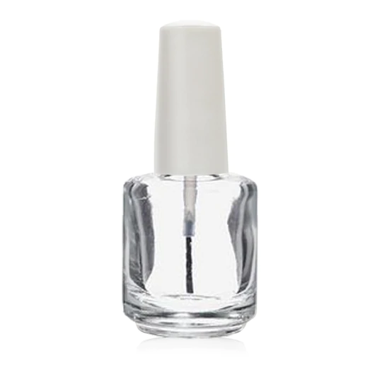 Cre8tion Empty Glass Bottle .5oz Blank Clear