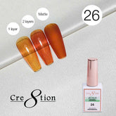 Cre8tion Soak Off Gel 0.5oz G26 - Jewel Collection