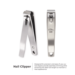Straight Blade Large Nail Clipper - B-901 (Stainless Steel)