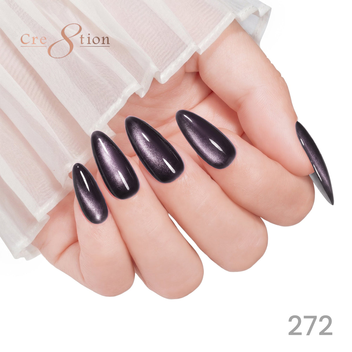Cre8tion Cat Eye Soak Off Gel 0.5oz 272