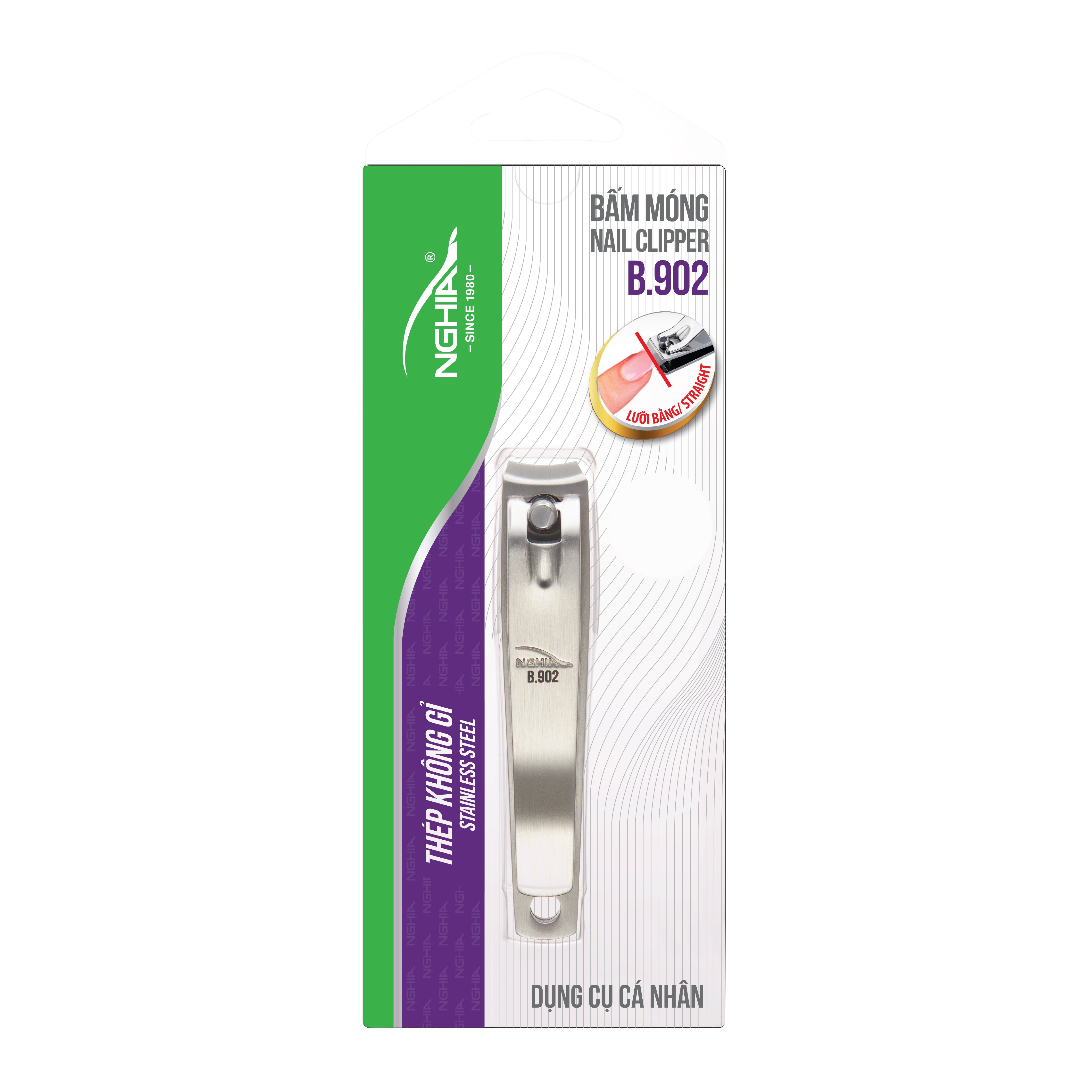 NGHIA Nose Scissors - KM-604 (Stainless Steel)