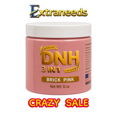 DNH NAIL POWDER 3 IN 1 BRICK PINK  12 0Z