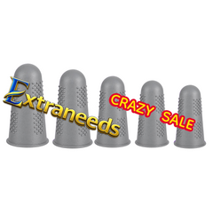 Professional Textured Rubber Finger Cots for Nail Art