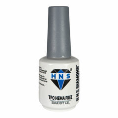 My Store HNS Diamond overlay gel dipping base in a 15ml white bottle with a grey cap, HEMA and TPO free formula.